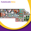 Bettaplay Naughty Castle Ball Коммерческое оборудование Игровой домик Батут Крытая детская игровая площадка