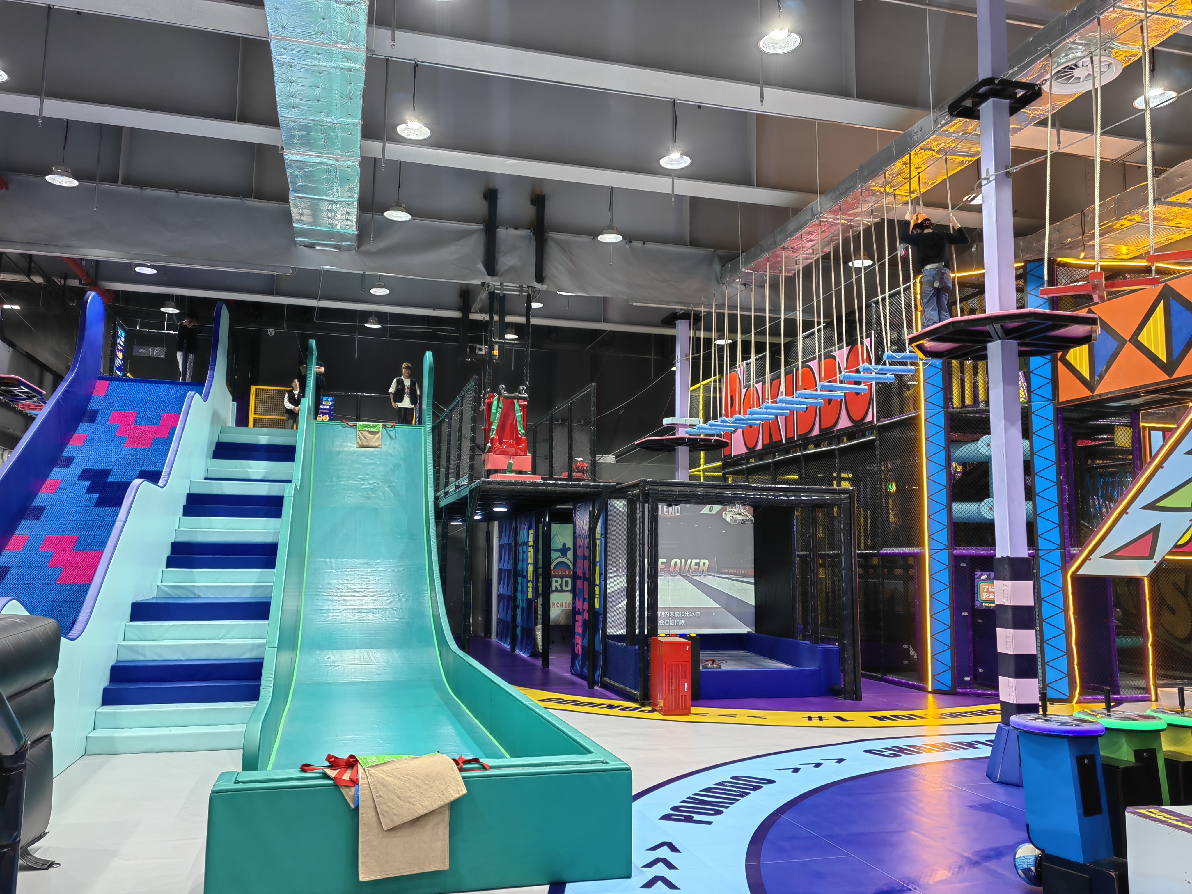 El nuevo proyecto candente del parque tem&aacute;tico Trampoline