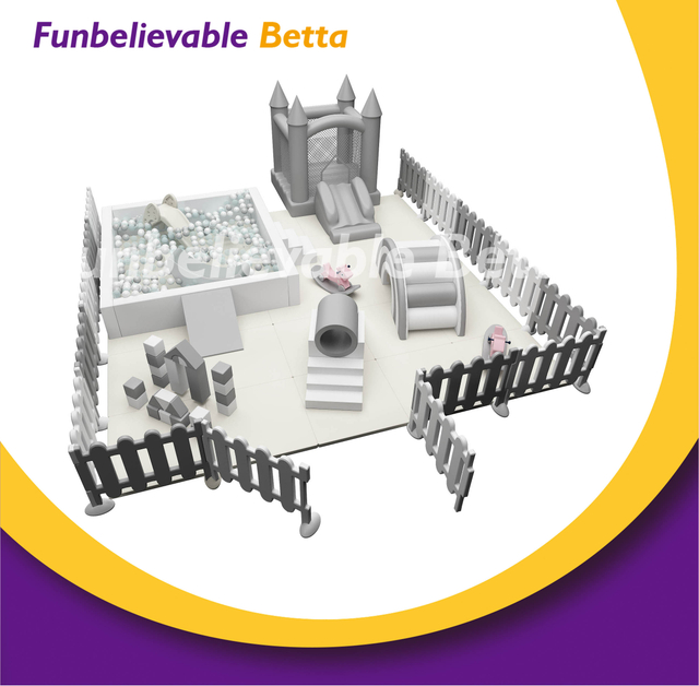 Equipo de juego suave BETTA White Paquetes de juego suave