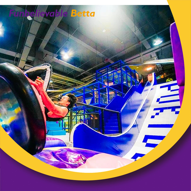 BetTaplay Rainbow Slide Tlide Trampoline Trampoline Park Pendiente de esquí seco para Trampoline Park para niños en venta