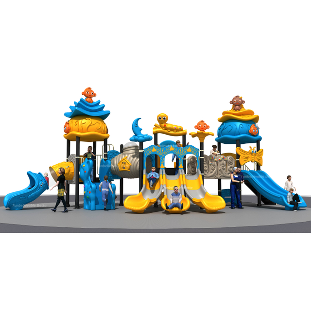 Bettaplay Jungle Gym para niños Diapositivas al aire libre Equipo de juegos para niños