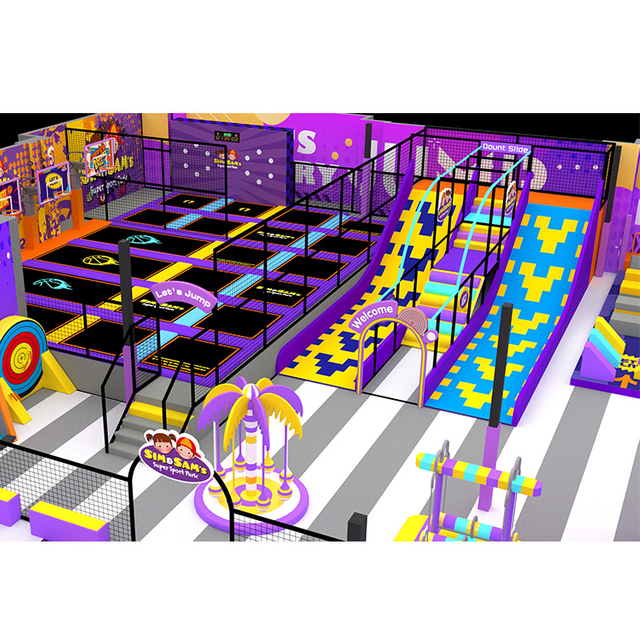 Bettaplay 760SQM Tobog&aacute;n de juegos suave comercial para interiores para ni&ntilde;os Dise&ntilde;o de pl&aacute;stico para centros comerciales
