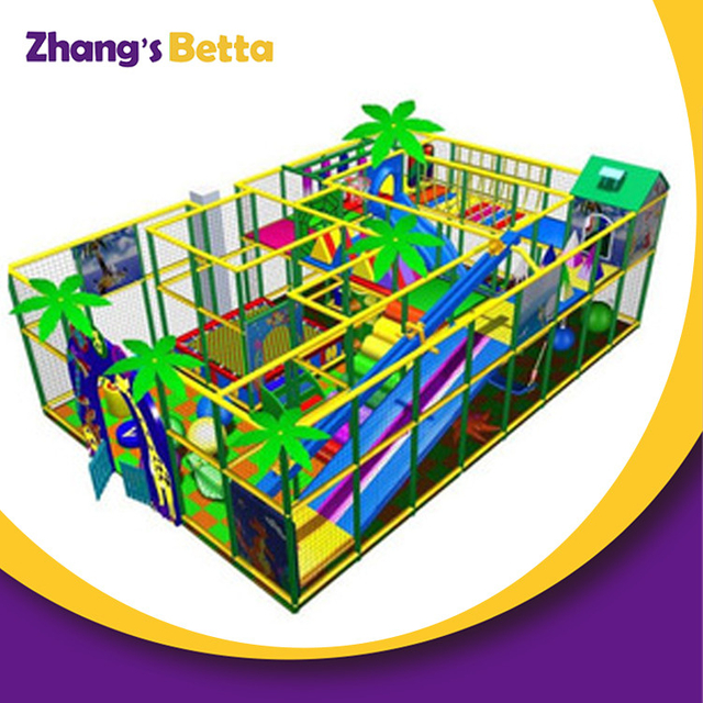 &Aacute;rea de juegos suave interior favorita de los ni&ntilde;os