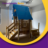 Bettaplay Outdoor Wood Playground Wooden Playhouse for Kids Wood Slide Supplier