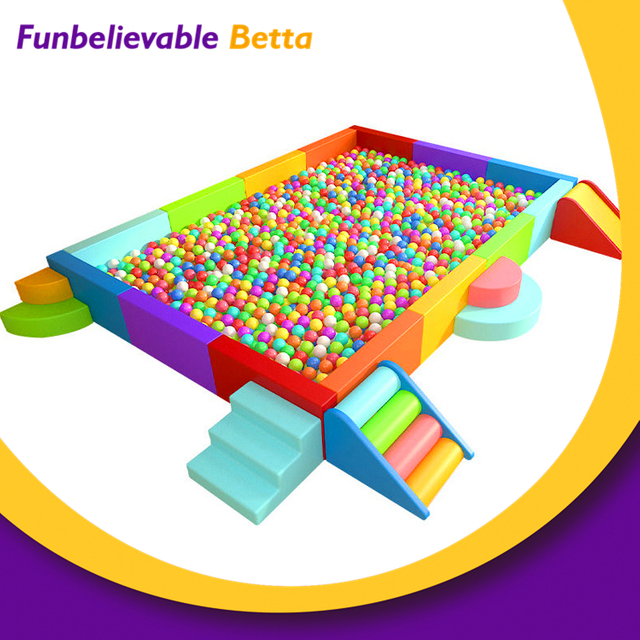 Bettaplay Casa de rebote, piscina de bolas, fiesta para ni&ntilde;os, parque infantil m&oacute;vil, juego suave interior