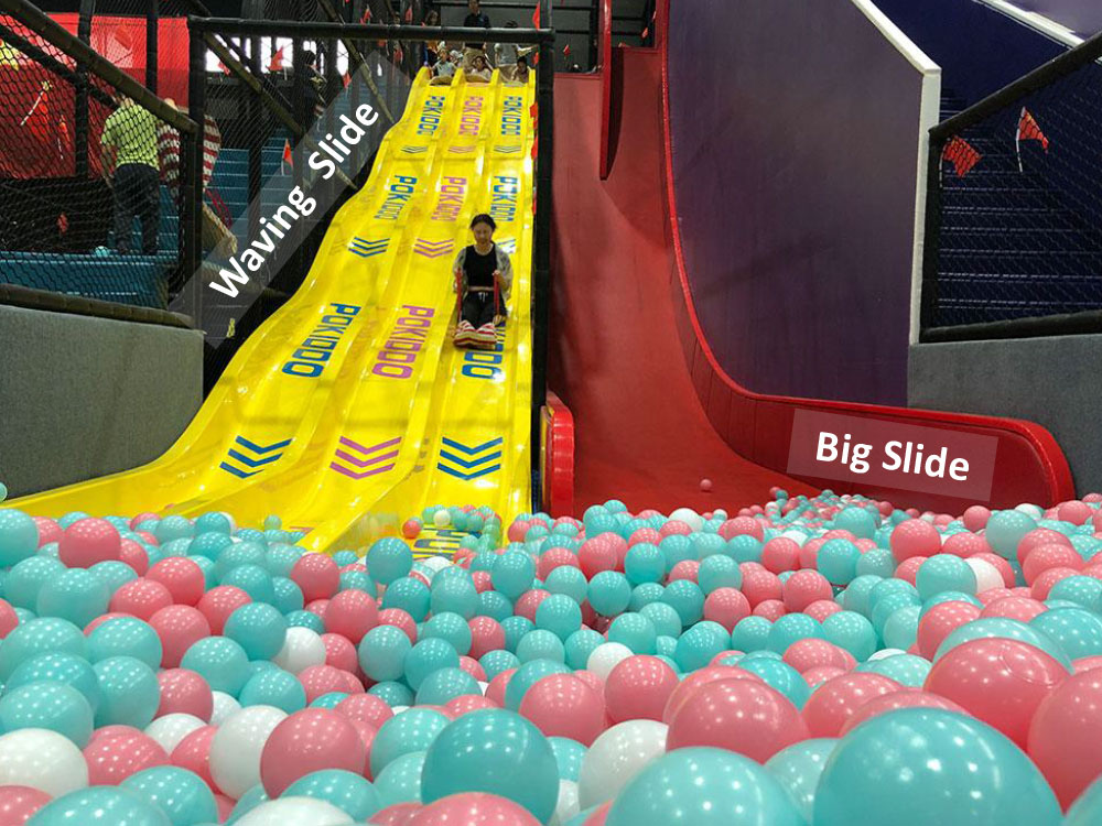 Bettaplay trampoline and adventure kids Playground Indoor Jumping