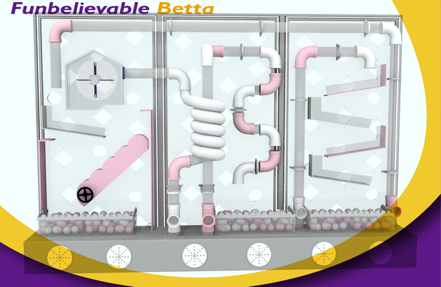Juega de pared de ciencias interactivas de BetTaplay para niños Play Party Play