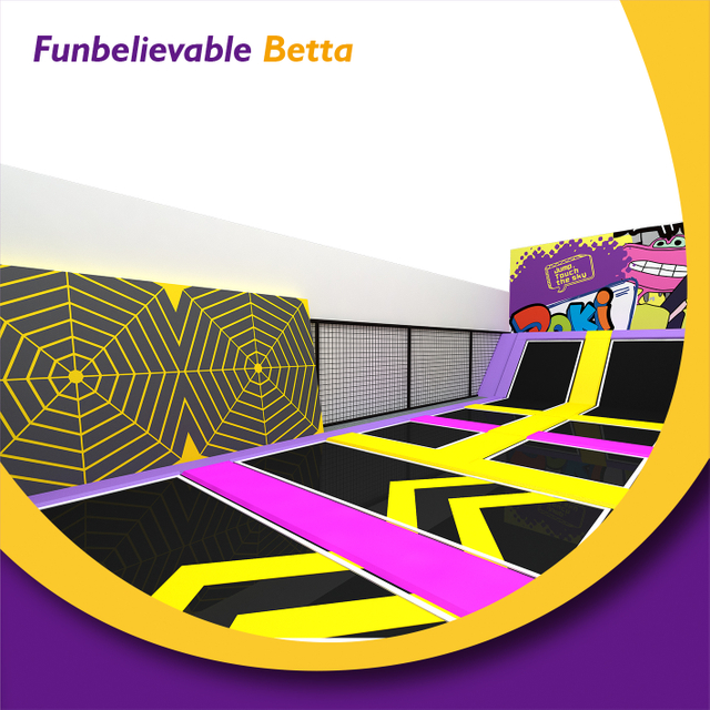 Bettaplay Jumping Trampoline Park Kids Indoor Climbing Walls Proveedor de equipos para juegos infantiles