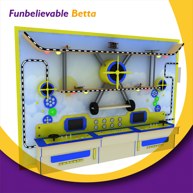 Betta Play Pared de ciencia interactiva Pared de patio interior,