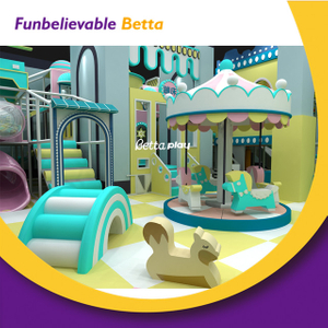 Игровая площадка Bettaplay, хороший дизайн, детский игровой парк, мягкий батутный парк для продажи