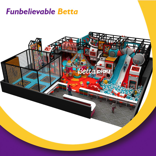 Bettaplay Professional CommercialIndoor, parque infantil personalizado, parque de trampol&iacute;n interior a la venta