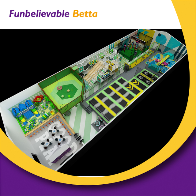 Bettaplay Kids Indoor Play Center Equipo de juegos con red de cuerdas para ni&ntilde;os Fabricante