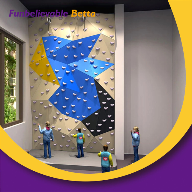 Bettaplay escalada parque de trampol&iacute;n interior escalada en roca para parque de trampol&iacute;n para ni&ntilde;os a la venta
