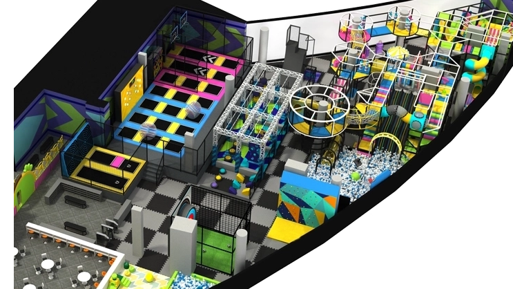 Caso real de Pokiddo: parque infantil cubierto de entretenimiento familiar de 1.200㎡ en Bolivia 