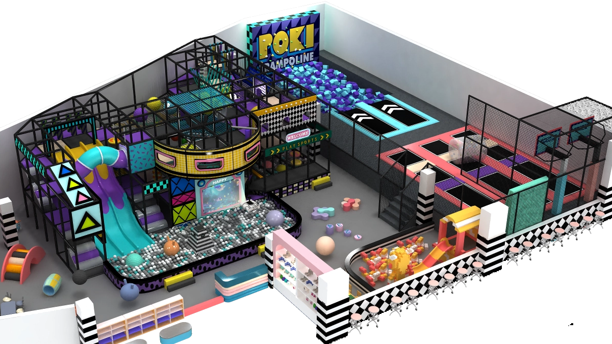 دراسة حالة لتصميم بوكيدو: ملعب داخلي بمساحة 500 متر مربع لجميع الأعمار في لبنان