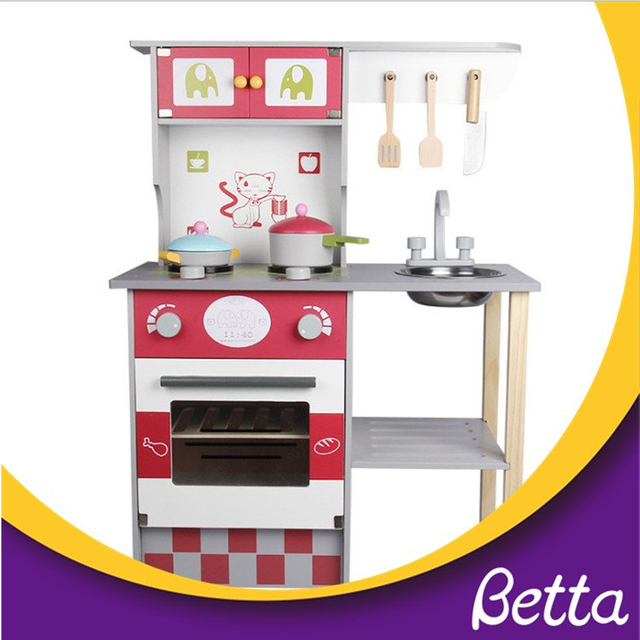 Juega de juguetes para juguetes de cocina de madera 