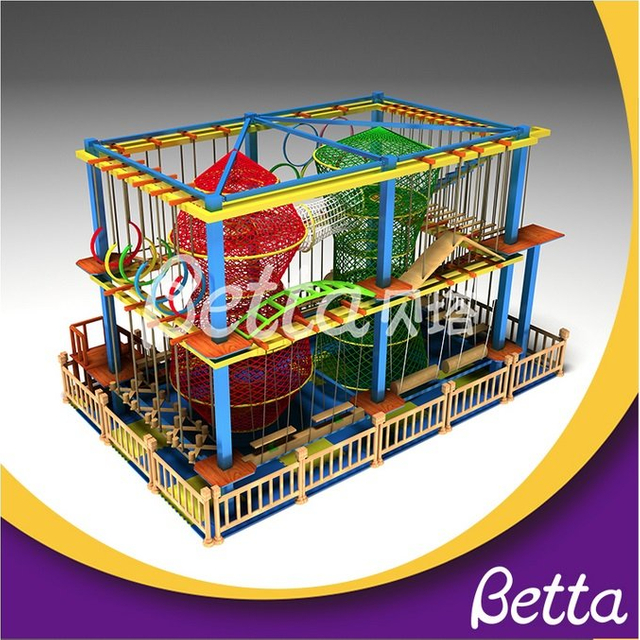 Bettaplay Professional aventura colorida en un circuito de cuerdas