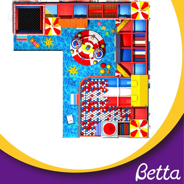 &Aacute;rea de juegos cubierta para ni&ntilde;os peque&ntilde;os y nuevos