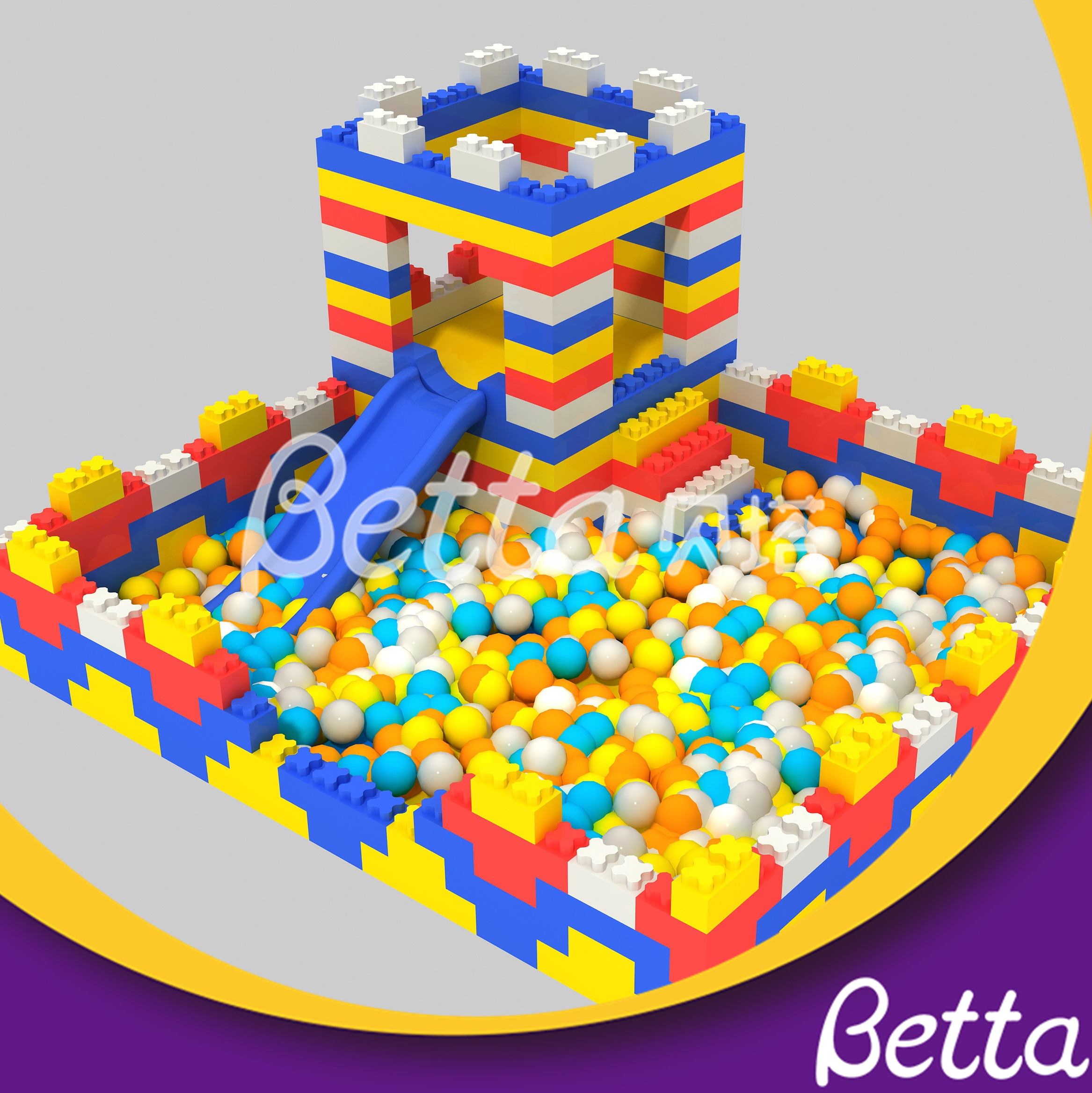 Bettaplay Hot Sale Epp Foam Block Building DIY Customized Educational Toy for Kids Indoor Playground