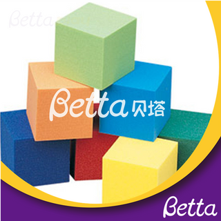 Bettaplay cube foams cover and foam cube for indoor playground