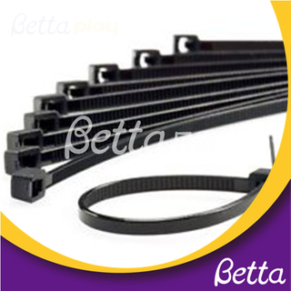 Colorful Nylon Elastic Cable Ties for Kids Indoor Playground 