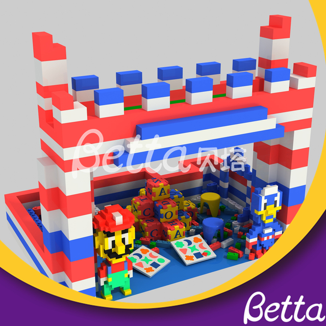 Bloque de espuma Epp personalizado para construir juguetes educativos DIY para ni&ntilde;os Palyground interior