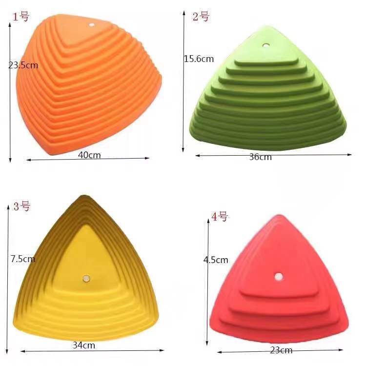 Children Balance Stepping Stones Plastic River Stone Toy Indoor Outdoor