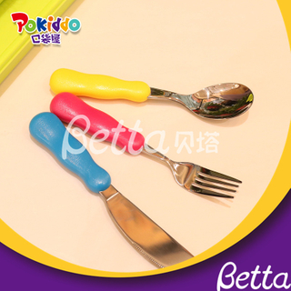 Food Grade Baby Cutlery Sets,18/10 Kids Stainless Steel Cutlery Set