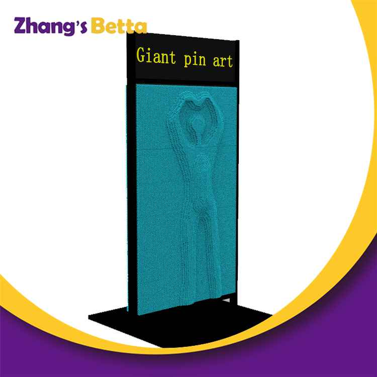 Amusement Park Equipment Play Giant Pin Art Toy Pin Screen
