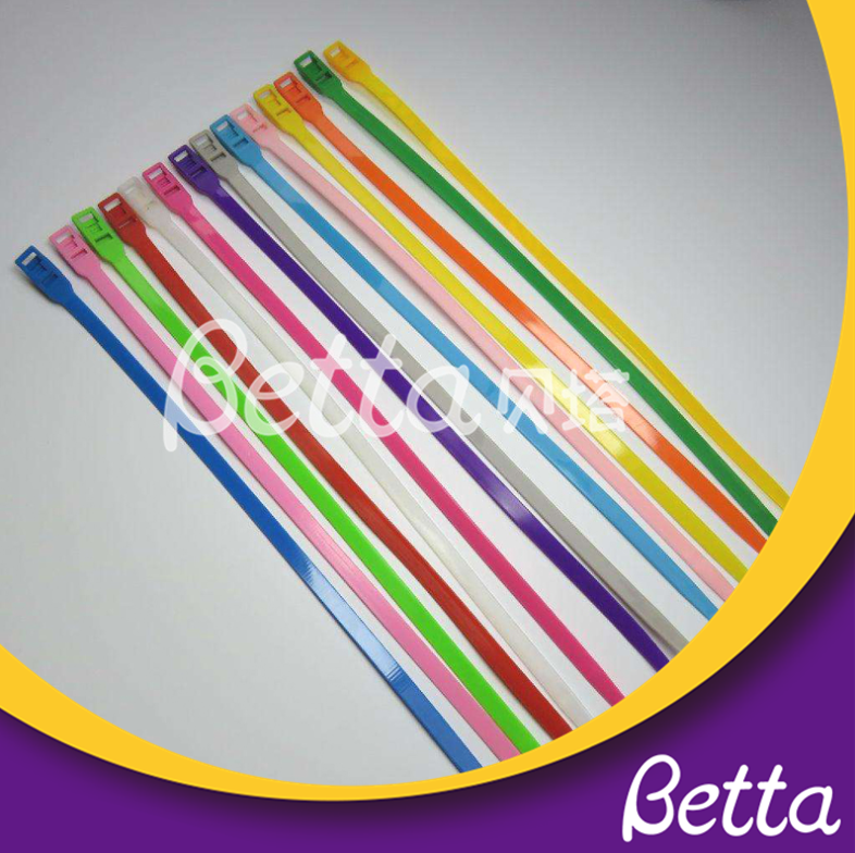 Bettaplay Wholesale Secure Nylon Heavy Duty Durable Cable Ties For Wholesale Indoor playground kids