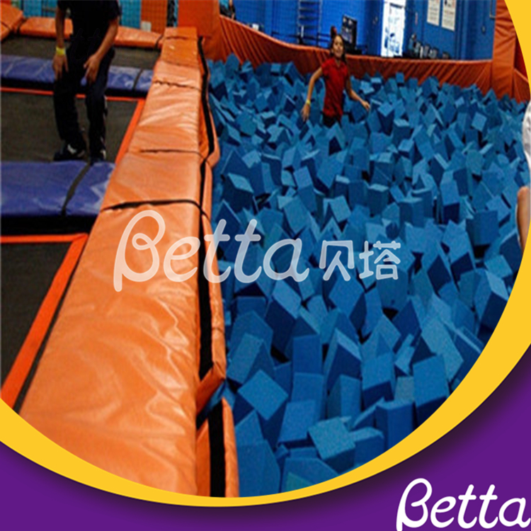 High Density High Resilience PU Foam Pit Cover Sponge Colorful Trampoline Park Promotional Gymnastic Foam Pit Covers