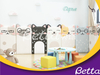 2019 Betta High Quality Kindergarten Soft Wall Bumper for Indoor Playground