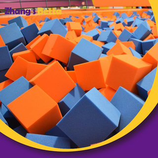 Customized High Density Foam Cubes Cover for Foam Sponge Gymnastic Foam Pit Cubes
