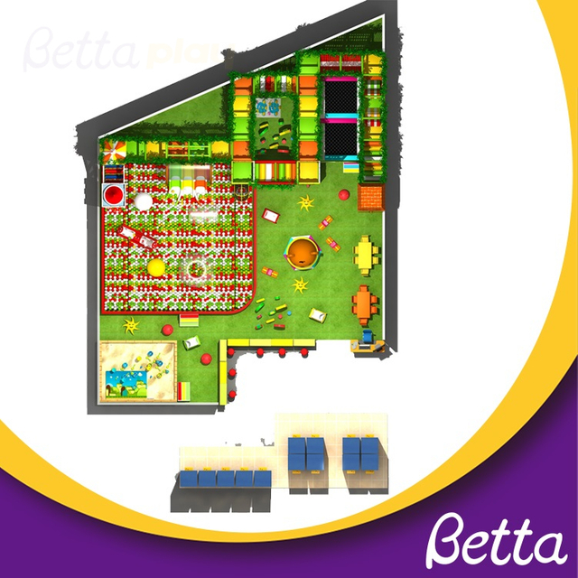 منطقة ملعب داخلي للأطفال منتج جديد لعيد الميلاد