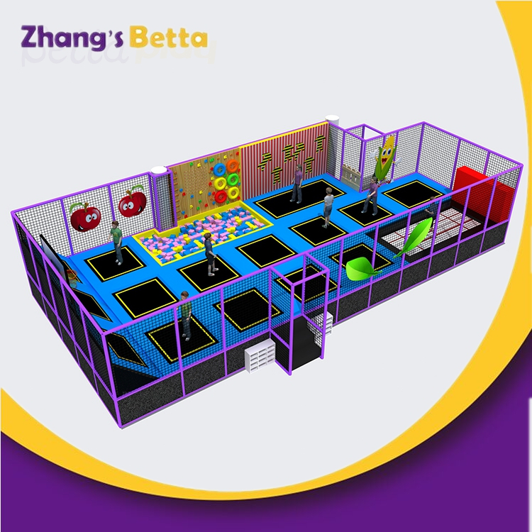 Commercial Gym Bungee Jumping Trampoline Indoor Park Equipment